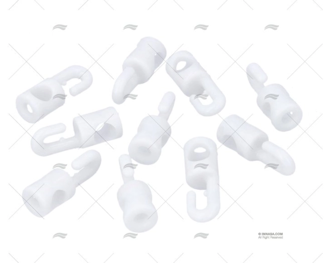 GANCHO NYLON P/FERLETTES 04MM PACK 10U. LIROS - Imagen 2