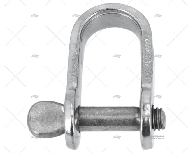 GRILLETE PLANO 06mm x 14mm INOX VIADANA GRILLETE PLANO 06mm x 14mm INOX VIADANA