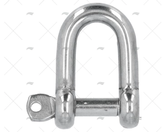 GRILLETE RECTO INOX C/EJE IMPERDIBL 06mm GRILLETE RECTO INOX C/EJE IMPERDIBL 06mm