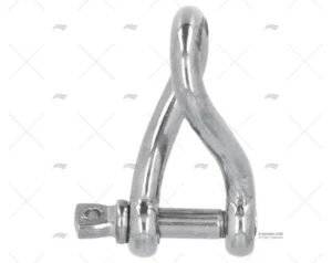 GRILLETE REVIRADO INOX 04mm (1ud)