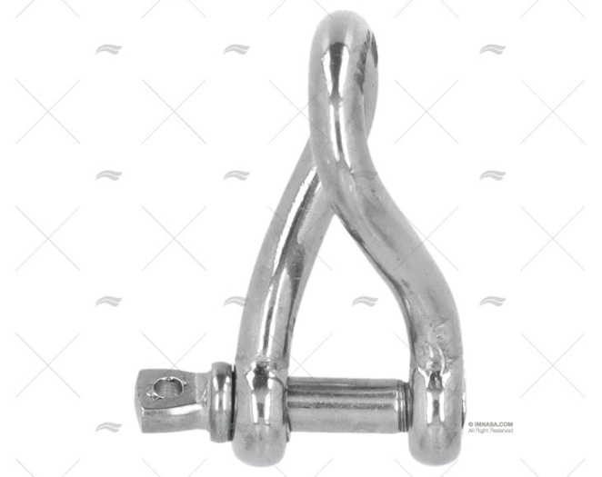 GRILLETE REVIRADO INOX 04mm (1ud) GRILLETE REVIRADO INOX 04mm (1ud)