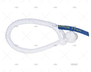 GRILLETE TEXTIL 06mm BLANCO C. MAX.0,5t LIROS