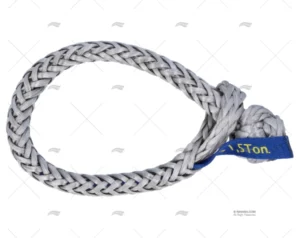 GRILLETE TEXTIL 09mm GRIS C. MAX.0,75t LIROS