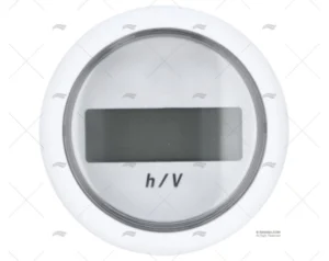 HOROMETRO VOLTIMETRO VDO 8-24V 52mm BLAN HOROMETRO VOLTIMETRO VDO 8-24V 52mm BLAN