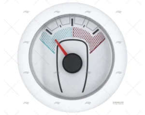 INDICADOR TIMON 52mm 12/24V BLANCO