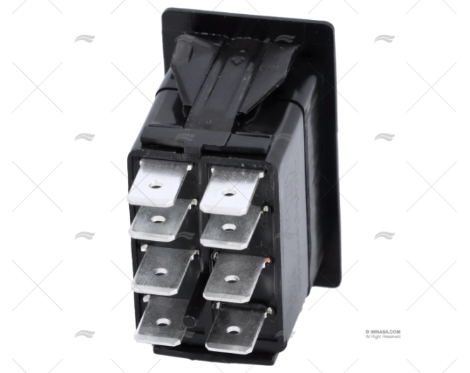 INTERRUPTOR ON/OFF/ON 12V ROJO BIPOL CC CARLINGSWITCH - Imagen 2