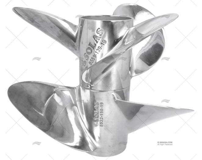 JUEGO HELICES D.P. C-4 INOX JUEGO HELICES D.P. C-4 INOX