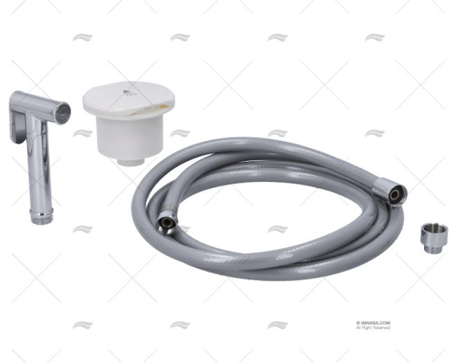 DUCHA KIT C/ TUBO GRIS 2,50m Y CAJON IMNASA DUCHA KIT C/ TUBO GRIS 2,50m Y CAJON IMNASA