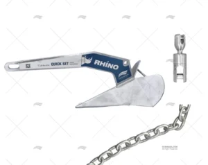 ANCLA RHINO 50 Kg +CADENA 12mm CABO80m ANCLA RHINO 50 Kg +CADENA 12mm CABO80m