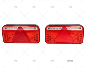 KIT LUCES REMOLQUE 12/24V RECTANGULARES KIT LUCES REMOLQUE 12/24V RECTANGULARES