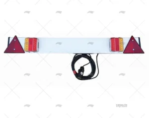 KIT LUCES REMOLQUE 5m CON PLACA KIT LUCES REMOLQUE 5m CON PLACA