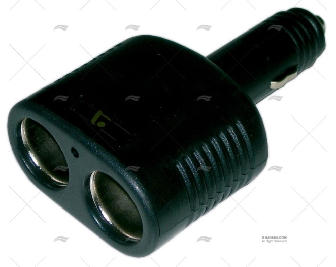 LADRON PARA 2 TOMAS DE CORRIENTE 12V LADRON PARA 2 TOMAS DE CORRIENTE 12V