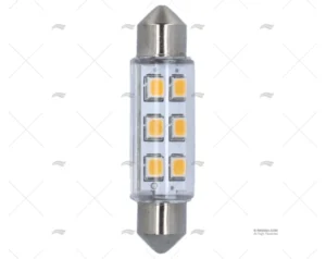 BOMBILLA FESTOON 12V 0,5W LED 30-40mA BOMBILLA FESTOON 12V 0,5W LED 30-40mA