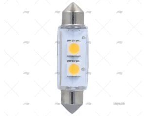 BOMBILLA FESTOON 12V 0,4W LED 38 BOMBILLA FESTOON 12V 0,4W LED 38