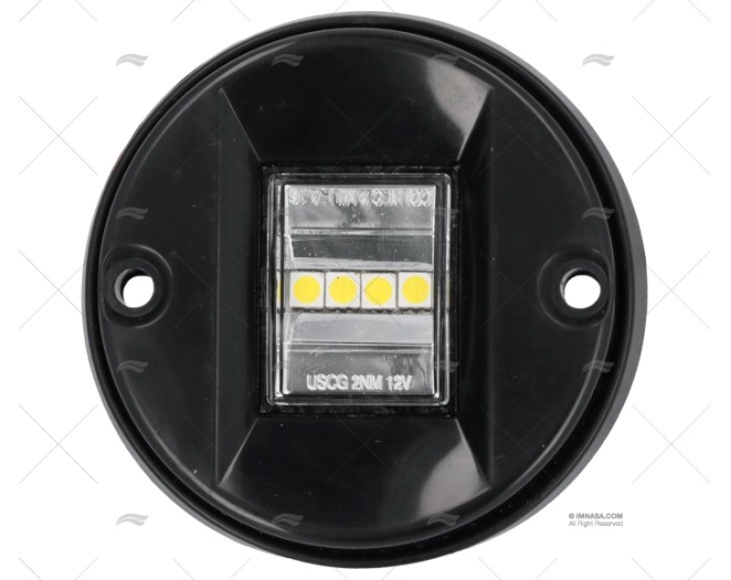 LUZ ALCANCE LED 12V DIA.76 NEGRA LUZ ALCANCE LED 12V DIA.76 NEGRA