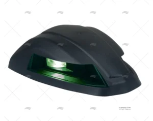 LUZ BICOLOR HORIZ. REDOND. NEGRO LED C5 PERKO