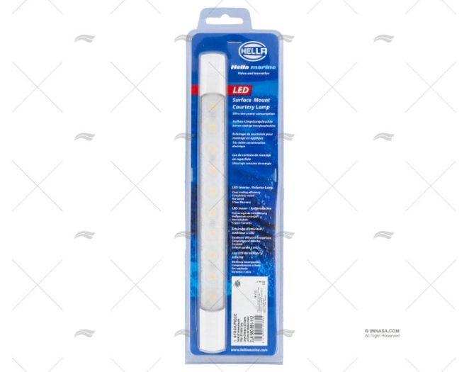 LUZ CORTESIA LED 24V BLANCO HELLA MARINE - Imagen 2