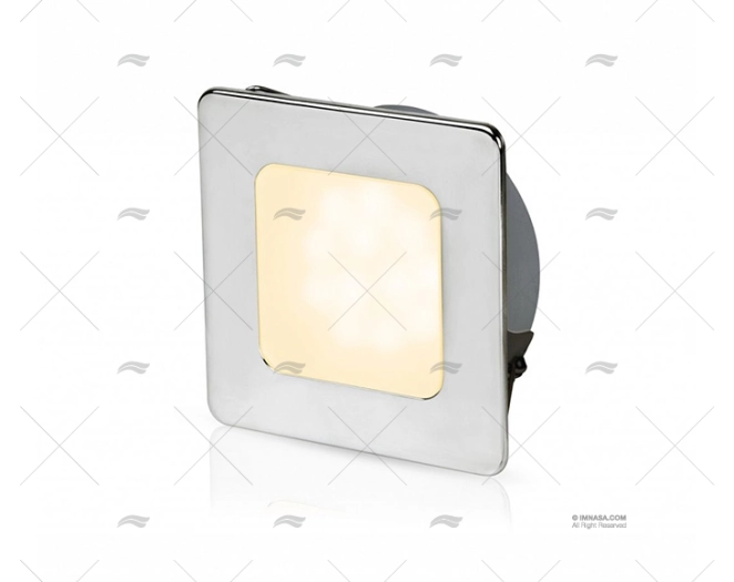 LUZ EUROLED 95 CUADRADA BLANCA CALIDA HELLA MARINE LUZ EUROLED 95 CUADRADA BLANCA CALIDA HELLA MARINE