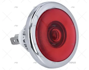 LUZ INTERIOR PYXIS-R CROMADO/ROJO FORESTI SUARDI LUZ INTERIOR PYXIS-R CROMADO/ROJO FORESTI SUARDI