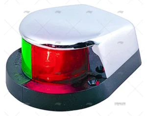 LUZ PERKO HORIZ. BI COLOR LATON CROM