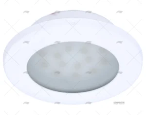 LUZ PLAFON LED  88mm 12/28V IP-65 BLANCO