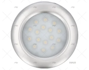 LUZ PLAFON LED  88mm 12/28V IP-65 SATIN.