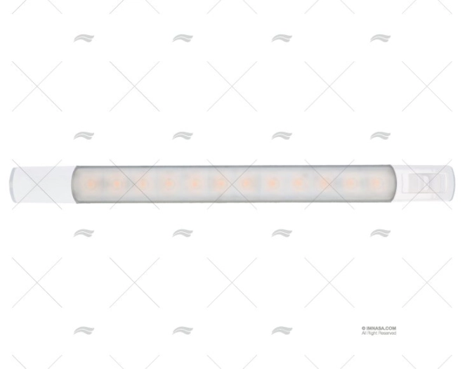 LUZ REGLETA C/INTER 12V BLANCO CALIENTE/ HELLA MARINE LUZ REGLETA C/INTER 12V BLANCO CALIENTE/ HELLA MARINE