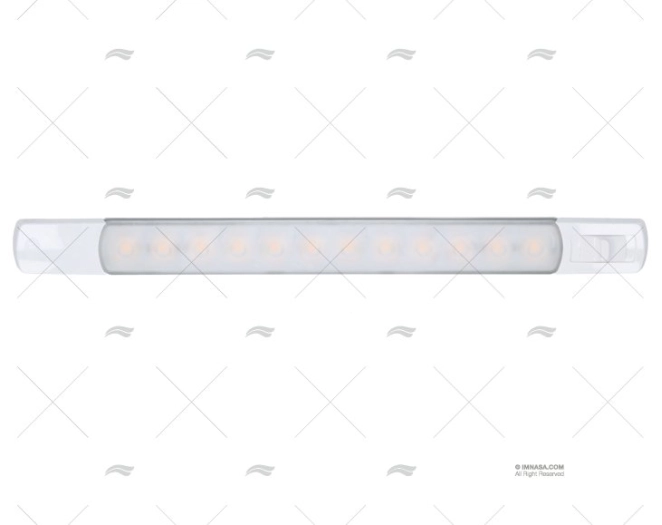 LUZ REGLETA C/INTER 24V BLANCO CALIENTE/ HELLA MARINE LUZ REGLETA C/INTER 24V BLANCO CALIENTE/ HELLA MARINE