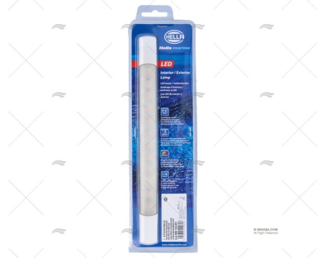 LUZ REGLETA S/INTER 24V BLANCO CALIENTE HELLA MARINE - Imagen 2