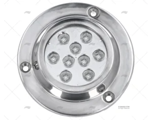 LUZ SUMERGIBLE AZUL   10-30V INOX 3L