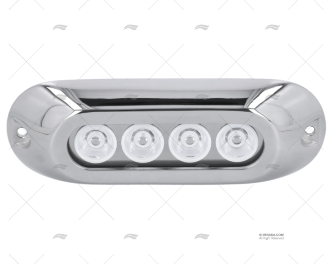 LUZ SUMERGIBLE AZUL 12-28V INOX 4L LUZ SUMERGIBLE AZUL 12-28V INOX 4L