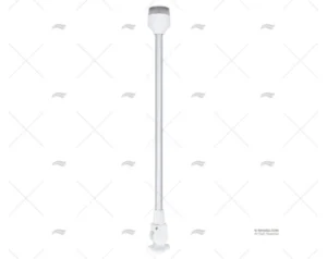LUZ TODO HORIZONTE ABATIBLE BLANCA 605mm HELLA MARINE LUZ TODO HORIZONTE ABATIBLE BLANCA 605mm HELLA MARINE