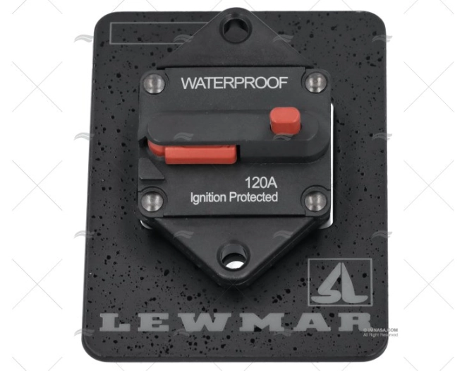 MAGNETOTERMICO LENTO 120A LEWMAR - Imagen 2