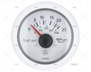 MANOMETRO VLB 12/24V 25 BAR MANOMETRO VLB 12/24V 25 BAR