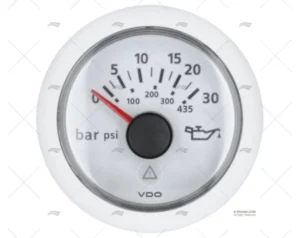 MANOMETRO VLB 12/24V 30 BAR MANOMETRO VLB 12/24V 30 BAR