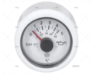 MANOMETRO VLB 12/24V 5 BAR 53mm MANOMETRO VLB 12/24V 5 BAR 53mm