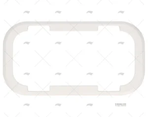 MARCO PLASTICO ST1 COLOR BLANCO LEWMAR