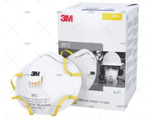 MASCARILLA CON VALVULA (8812) 10U 3M MASCARILLA CON VALVULA (8812) 10U 3M
