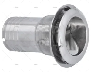 MEGA PASACASCO C/VALVULA 51mm INOX 316 MARINE TOWN