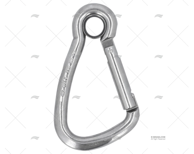 MOSQUETON CON OJO 125mm INOX HARNES KONG MOSQUETON CON OJO 125mm INOX HARNES KONG