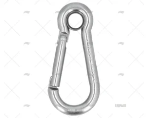 MOSQUETON CON OJO 12mm INOX KONG MOSQUETON CON OJO 12mm INOX KONG