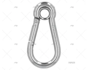 MOSQUETON INOX-316 CON OJAL 08x80mm MOSQUETON INOX-316 CON OJAL 08x80mm