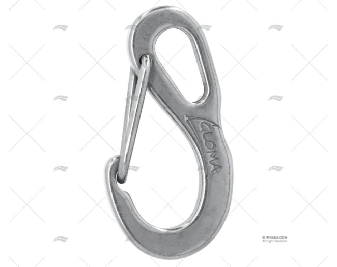 MOSQUETON INOX 70x12x10mm MOSQUETON INOX 70x12x10mm