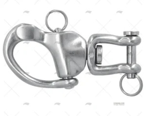 MOSQUETON INOX CON GRILLETTE 87mm MOSQUETON INOX CON GRILLETTE 87mm