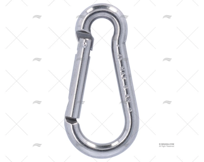 MOSQUETON SIN OJO 80mm INOX KONG MOSQUETON SIN OJO 80mm INOX KONG