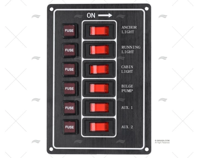 PANEL CONTROL VERTICAL INTER.ILUMINADOS PANEL CONTROL VERTICAL INTER.ILUMINADOS