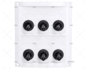 PANEL ELECTRICO 6 BOTONES 4-1/4″ BLANCO PANEL ELECTRICO 6 BOTONES 4-1/4″ BLANCO