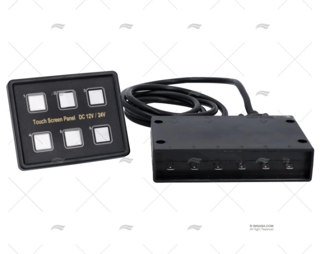 PANEL ELECTRICO TOUCH CONTROL 6P 12V PANEL ELECTRICO TOUCH CONTROL 6P 12V