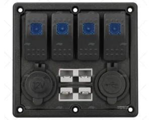 PANEL HORIZONT.x4 USB 50A 90x115mm PANEL HORIZONT.x4 USB 50A 90x115mm