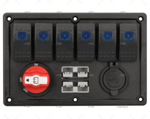 PANEL HORIZONT.x6 USB 100A 90x115mm PANEL HORIZONT.x6 USB 100A 90x115mm